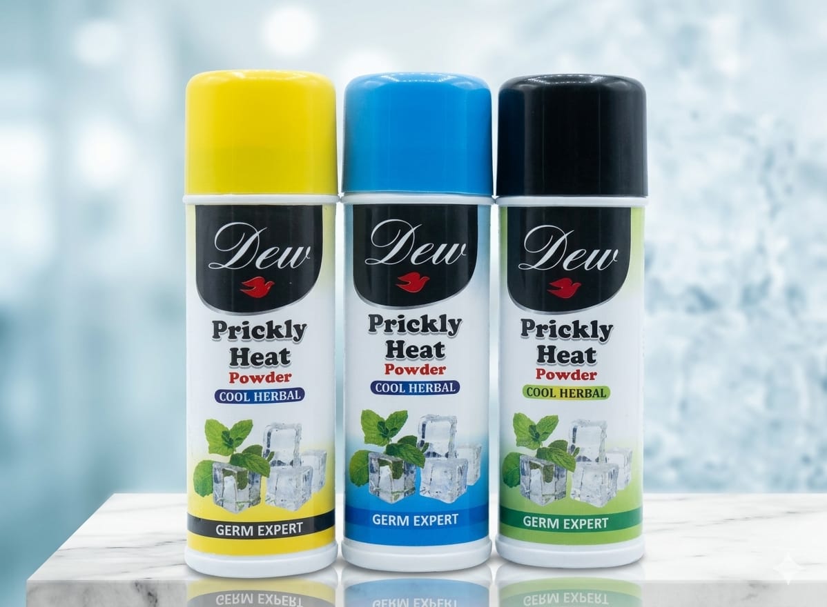 Dew prickly heat powder
