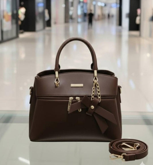 Rexin Material hand bag (4 zipper hand bag)
