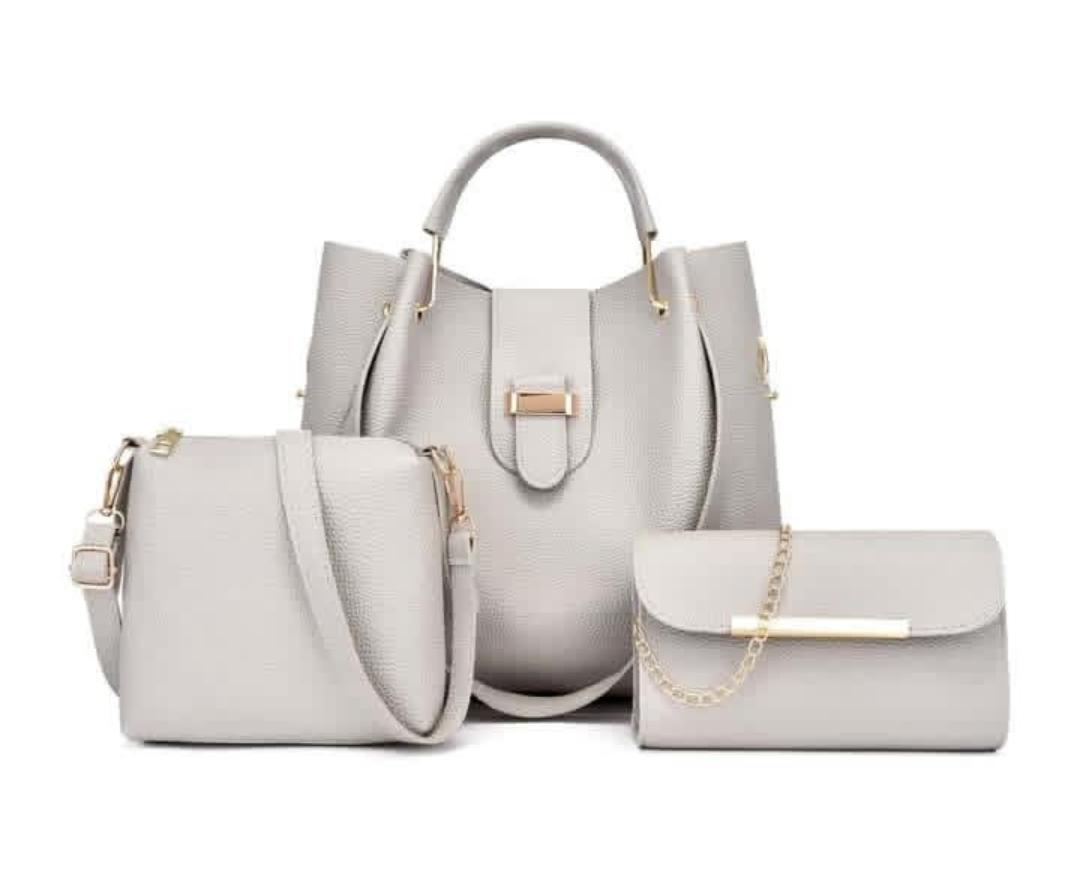 Rexin Material hand bag (Alexa 3 pcs set hand bag)