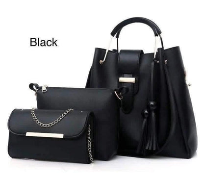 Rexin Material hand bag (Alexa 3 pcs set hand bag)
