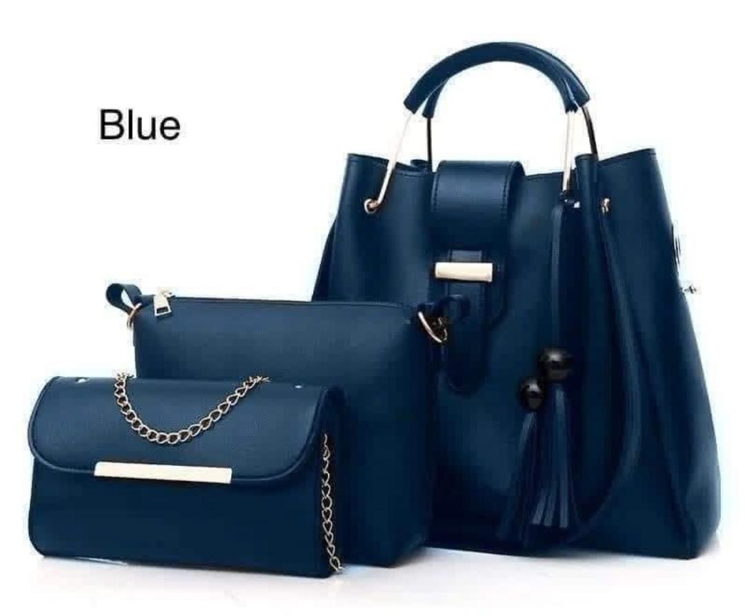 Rexin Material hand bag (Alexa 3 pcs set hand bag)