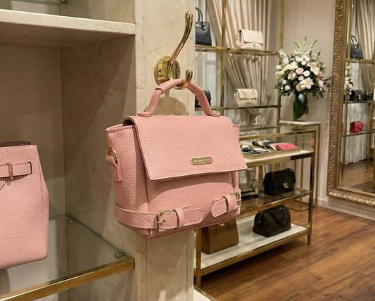Rexin Material hand bag (Flip flap Carry hand bag)
