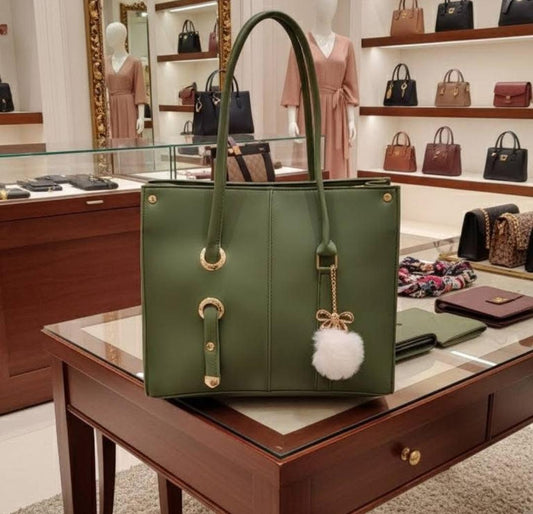 Rexin Material hand bag (Queen tote hand bag)