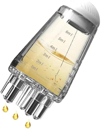 2 in 1 scalp root hair oil applicator comb