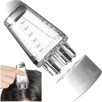 2 in 1 scalp root hair oil applicator comb
