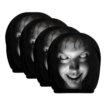 Halloween car headrest cover (pack of 4)
